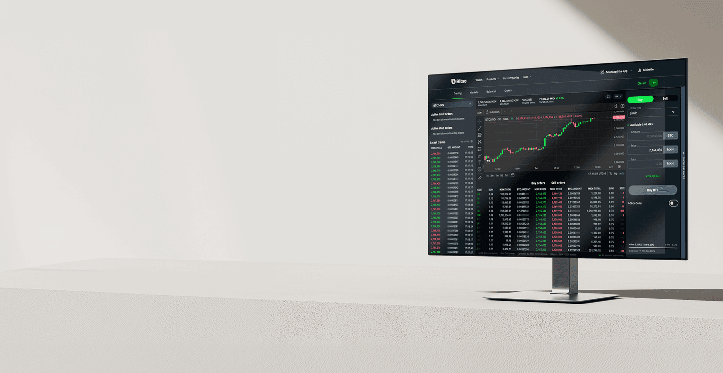 Trade crypto background image