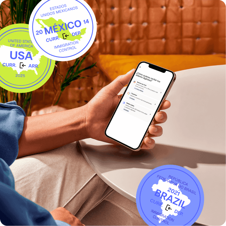 Depósitos locales para mover tu dinero por el mundo